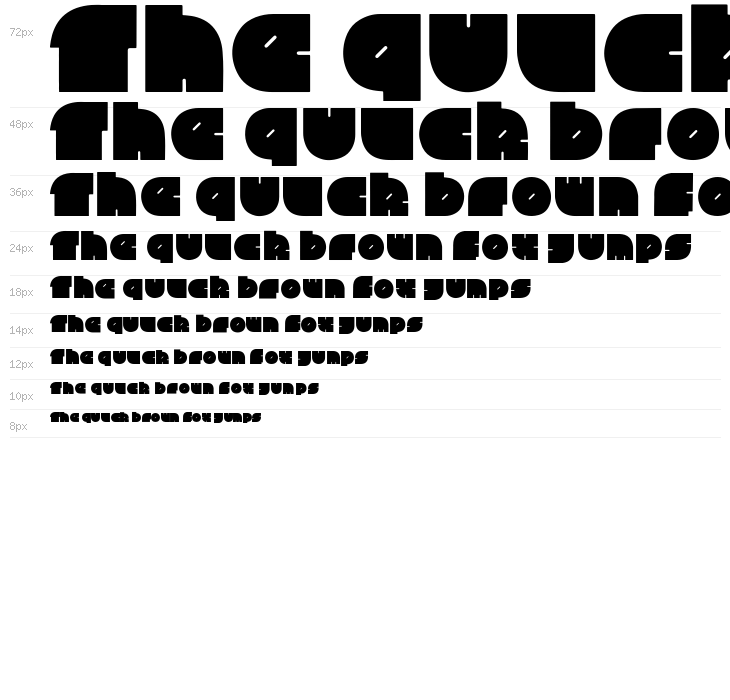 ChubbySquare Regular Waterfall