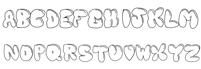 Chubby Font LOWERCASE
