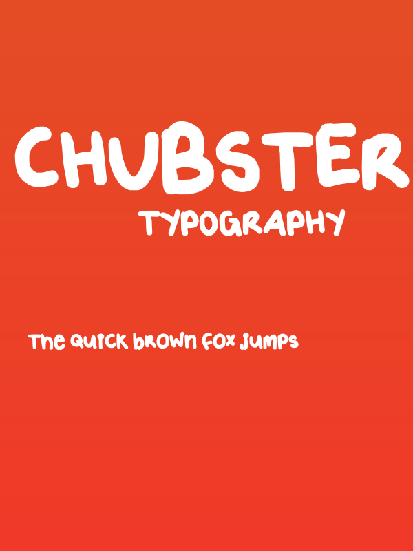 Chubster Poster