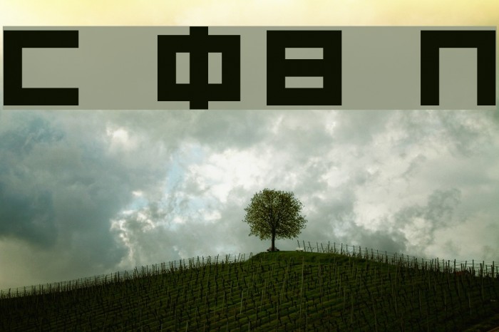 Chubu 08 Normal Font examples