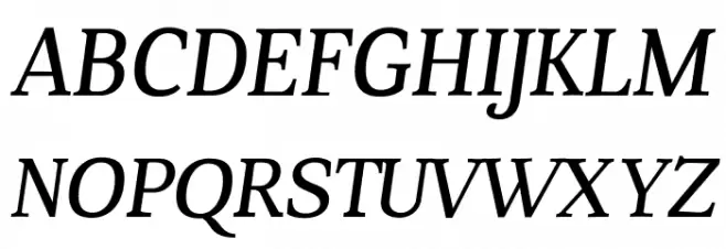 Chucaratext-Italic خط أحرف كبيرة