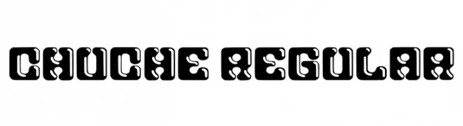 Chuche Regular  Скачать бесплатные шрифты