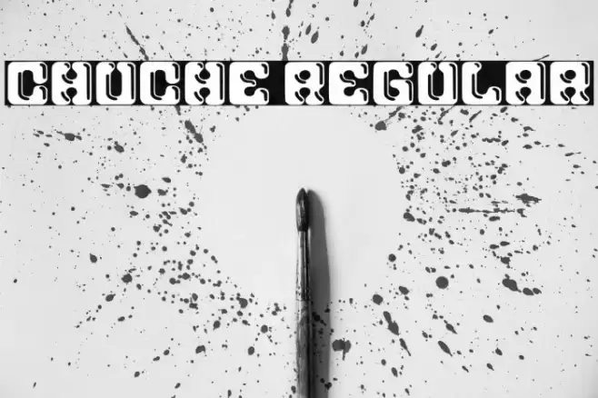 Chuche Regular Caratteri examples