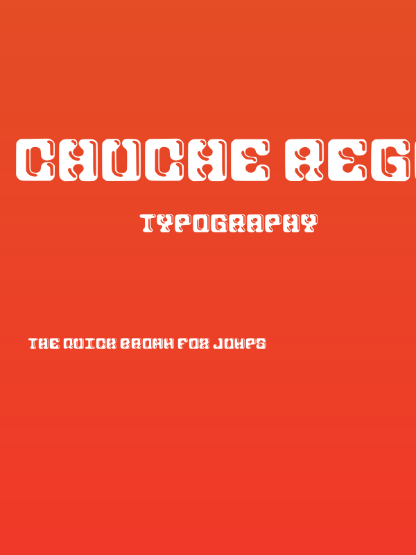 Chuche Regular Poster