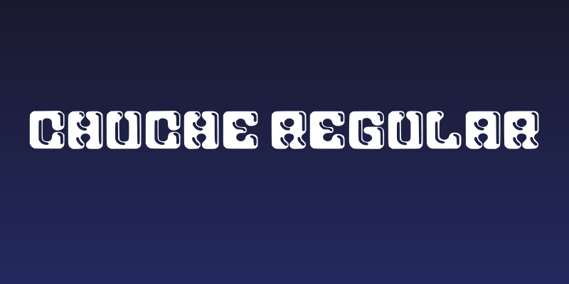 Chuche Regular Social Header