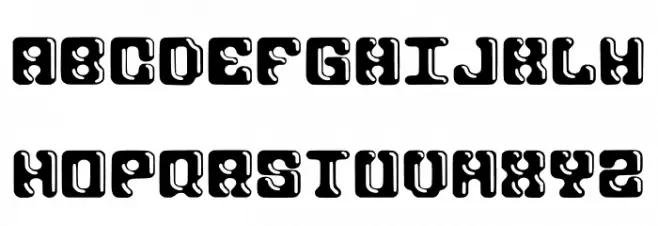 Chuche Regular Caratteri MINUSCOLO