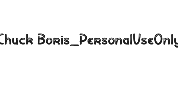 Chuck Boris_PersonalUseOnly Logo