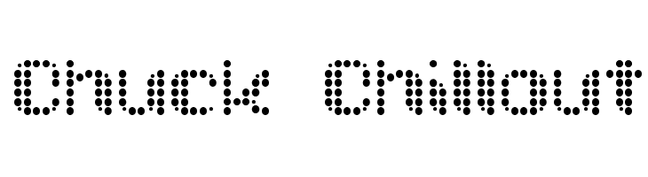 Chuck Chillout  Free Fonts Download