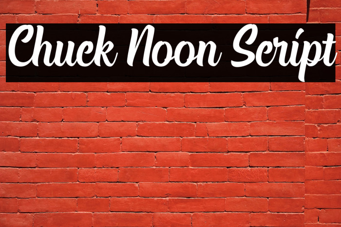 Chuck Noon Script Example 1