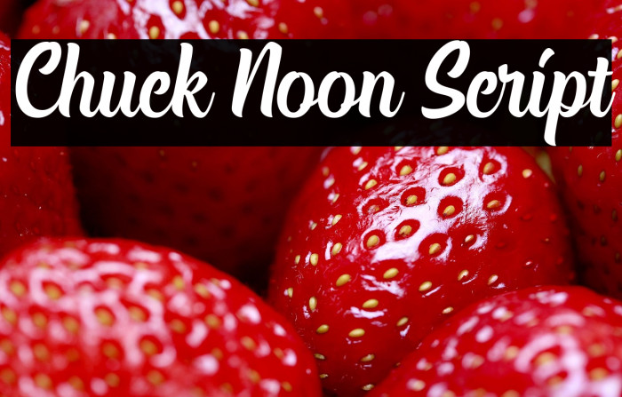 Chuck Noon Script Example 3