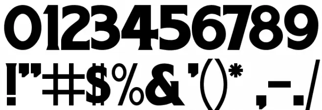 Chuck Noon Font OTHER CHARS