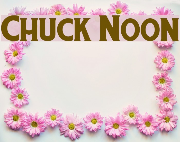 Chuck Noon Example 2