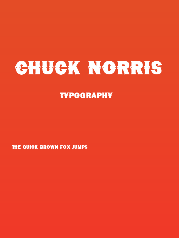 Chuck Norris Poster