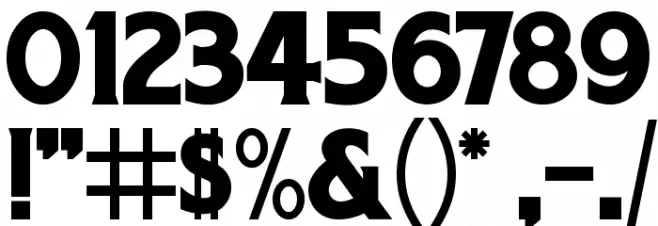 ChuckNoon Font OTHER CHARS