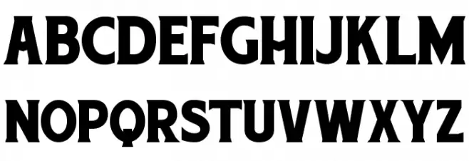 ChuckNoon Schriftart Groß