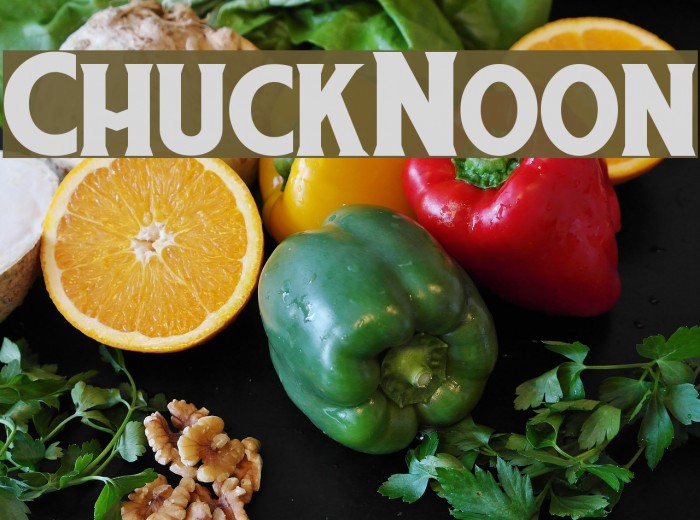 ChuckNoon Font examples