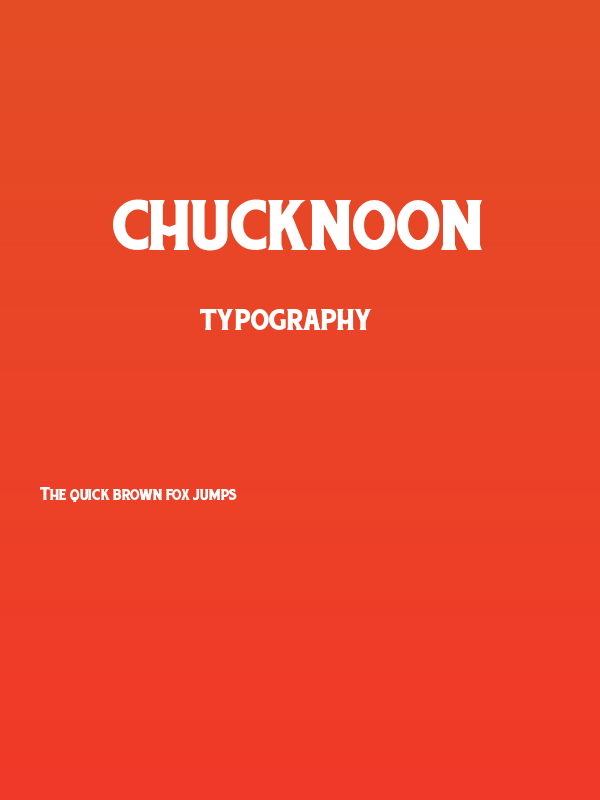 ChuckNoon Poster