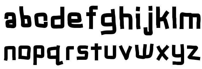 Chuck Font LOWERCASE