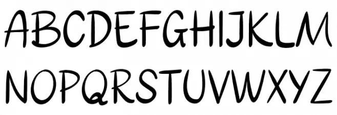 Chuckle Chokato Polices MAJUSCULES