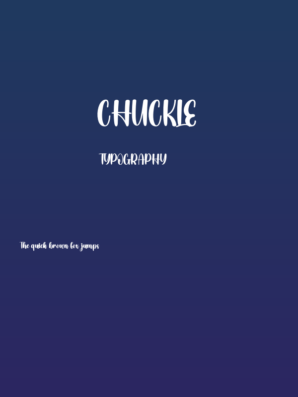 Chuckle Poster