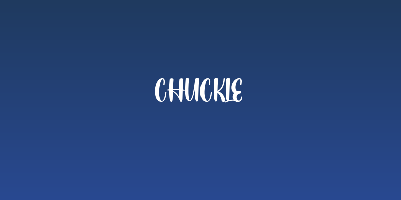 Chuckle Social Header