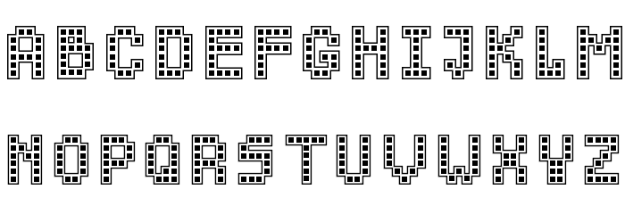 Chucky Mendoza-Regular Font LOWERCASE