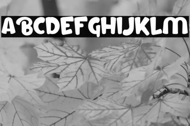 Chucky buck Font examples