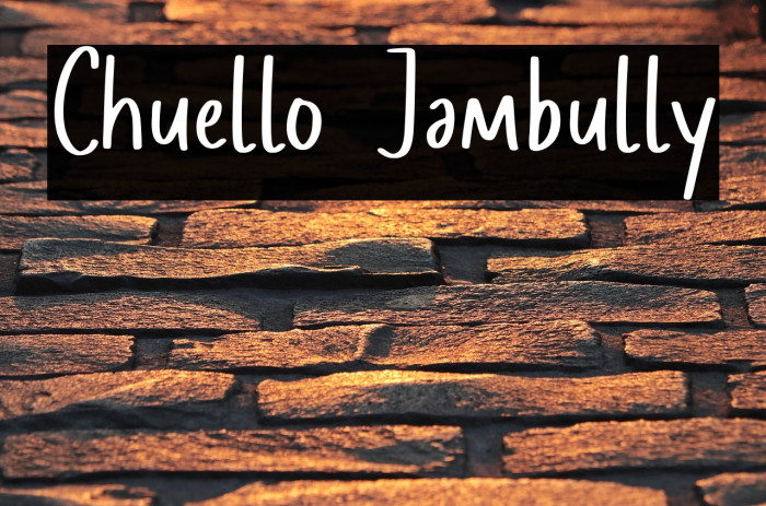 Chuello Jambully Example 3