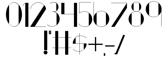 Chula Font OTHER CHARS