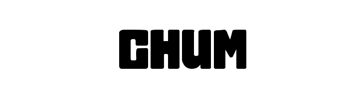 Chum Schriftart