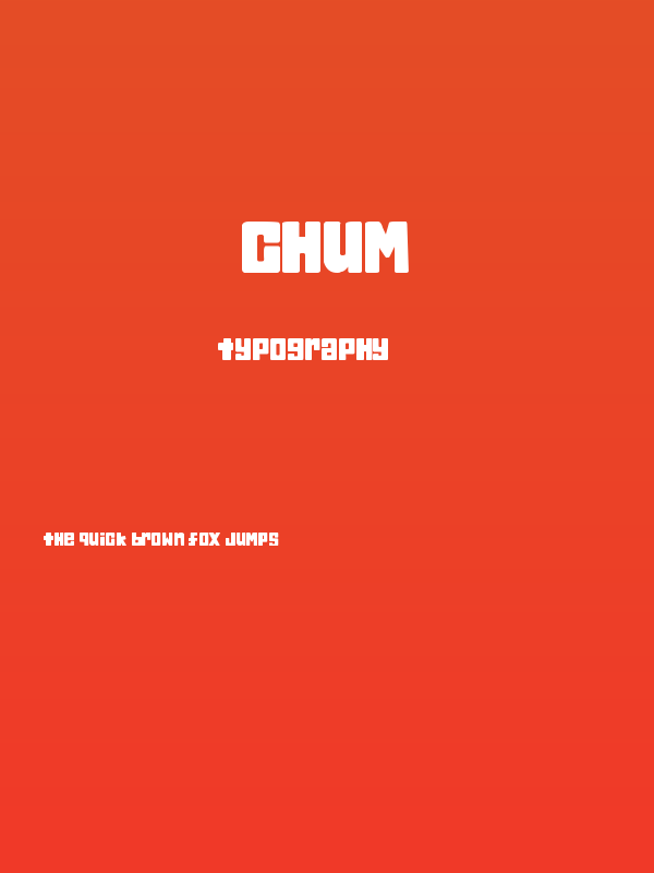 Chum Poster