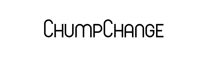 Chump Change  Fuentes Gratis Descargar