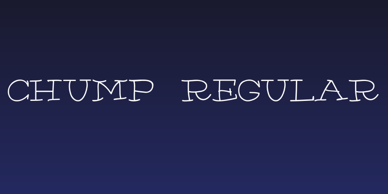 Chump-Regular Social Header