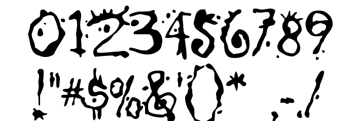 Chump Font OTHER CHARS