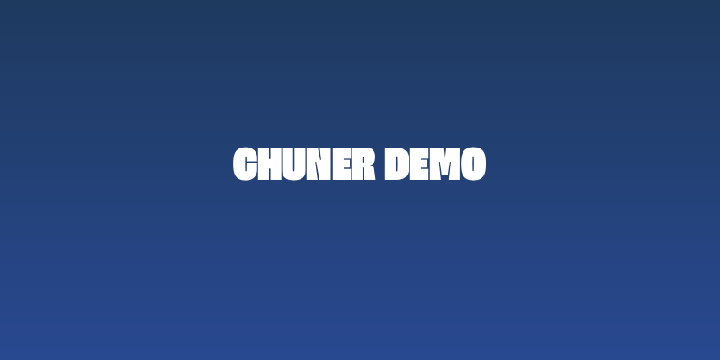 Chuner Demo Social Header