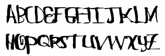 ChungFlew Font Litere mari