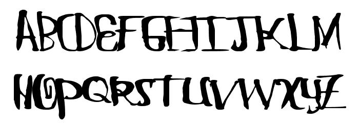 ChungFlew Font LOWERCASE