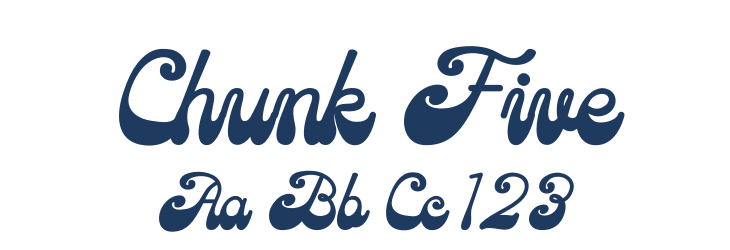 Chunk Five Font Preview