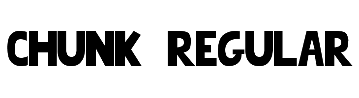 Chunk-Regular Font