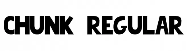 Chunk-Regular  تنزيل الخطوط