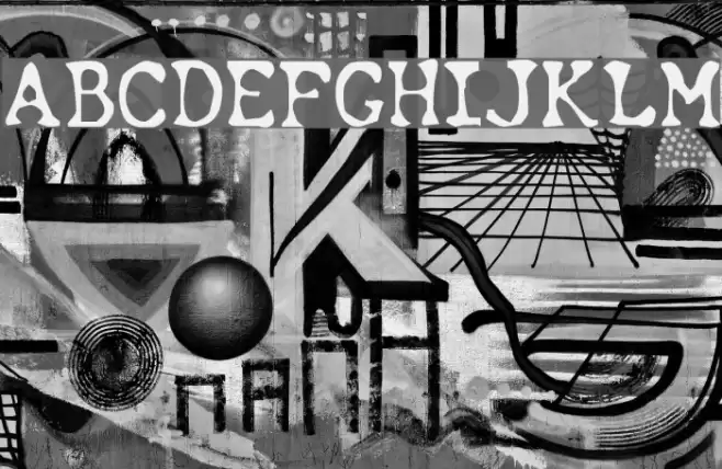 Chunk Type Font examples
