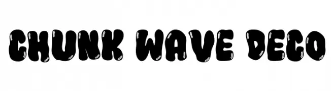 Chunk Wave Deco  تنزيل الخطوط