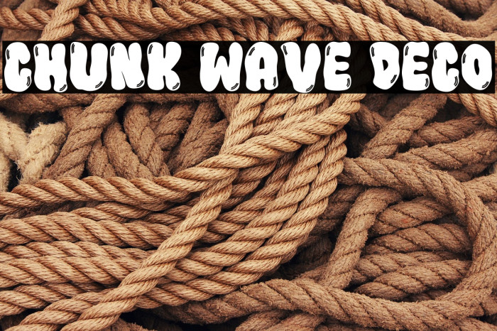 Chunk Wave Deco Example 1