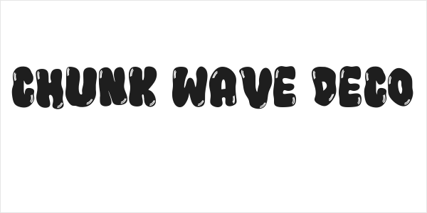 Chunk Wave Deco Logo