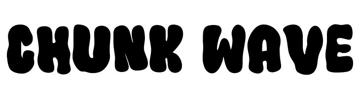 Chunk Wave  font caratteri gratis