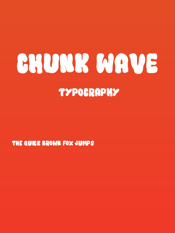 Chunk Wave Poster