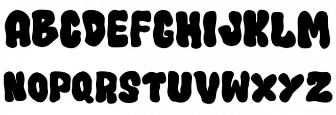 Chunk Wave Шрифта строчной