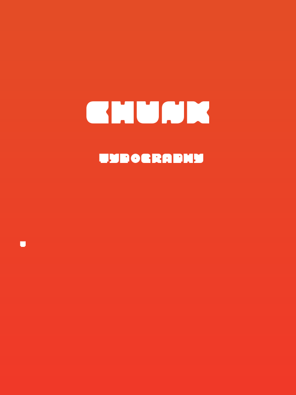 Chunk Poster