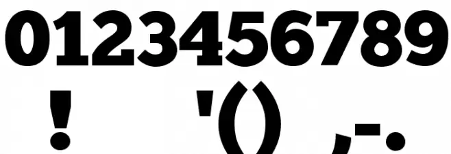 ChunkFive Regular Font OTHER CHARS