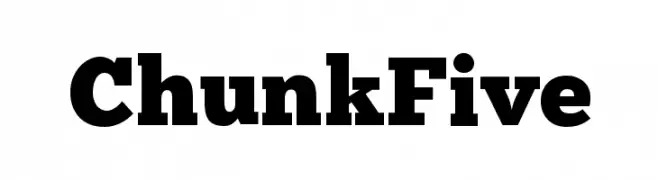ChunkFive  Frei Schriftart Herunterladen